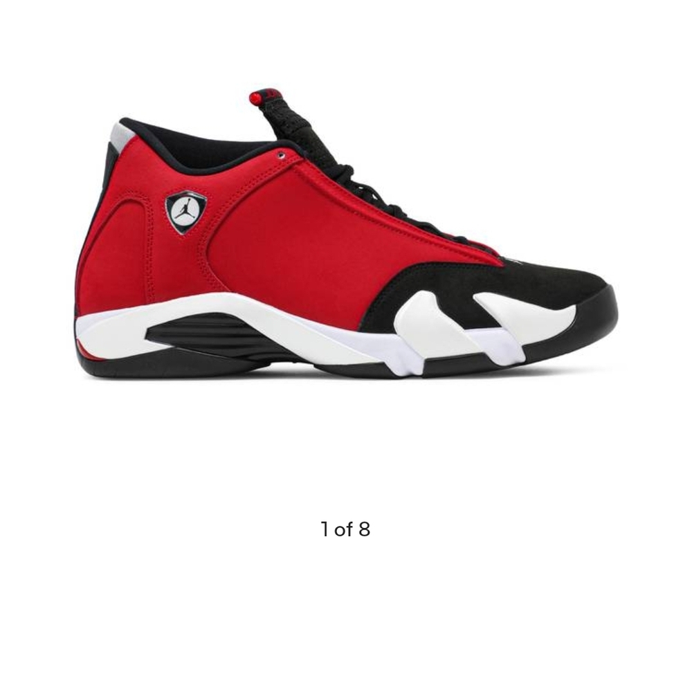 Red and Black Athletic Sneakers
